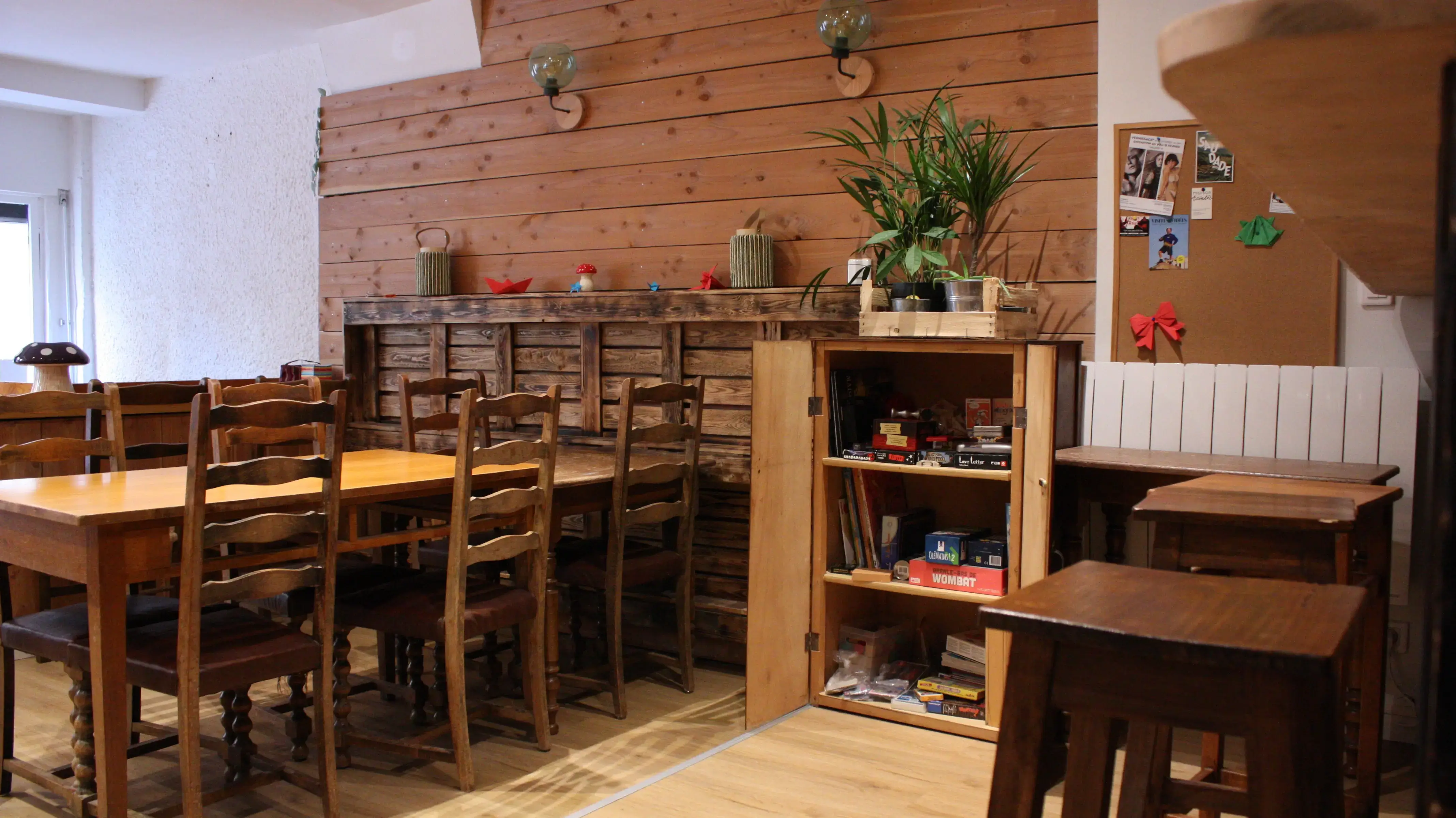 Photo de la salle et de nos jeux à disposition